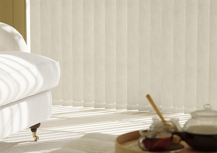 Brindisi, White Cloud - Vertical Blind - Image 5